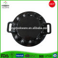 Hot Selling Round 19 Holes Cake Mould Cast Iron Enamel Baking Pan